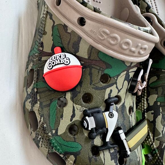 LUKE COMBS X CROCS Bootlegger CLASSIC CLOG Mossy Oak Camo Mens 7 Womens 9 - Picture 5 of 13
